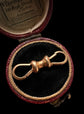 VICTORIAN 15CT GOLD DOUBLE DOG CLIP