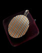 ANTIQUE 15CT GOLD & PLATINUM OVAL LOCKET
