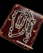 ANTIQUE SILVER PAPERCLIP ALBERT CHAIN