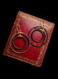 VICTORIAN DOUBLE HOOP ELEPHANT HAIR EARRINGS