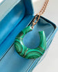 VICTORIAN MALACHITE HORSESHOE PENDANT