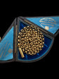 GEORGIAN 15CT GOLD STUDDED BELCHER CHAIN