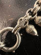 VICTORIAN SILVER ACORN COLLAR NECKLACE