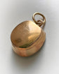 VICTORIAN 15CT GOLD & TURQUOISE HORSE HOOF PENDANT