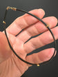 VICTORIAN ELEPHANT HAIR HORSESHOE BANGLE