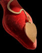 LARGE ANTIQUE 15CT GOLD HEART LOCKET