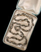 ANTIQUE SILVER TWIST LINK CHAIN