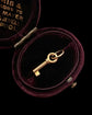 ANTIQUE MINIATURE GOLD KEY PENDANT