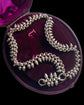 VICTORIAN SILVER ACORN COLLAR NECKLACE