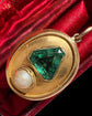 ANTIQUE EMERALD PENDANT