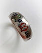 ANTIQUE SILVER & ENAMEL ‘I ASK NO MORE’ RING