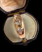 VICTORIAN 18CT GOLD THREE STONE DIAMOND RING