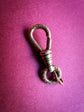 ANTIQUE ENGRAVED 9CT GOLD DOGCLIP