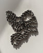 VINTAGE CHUNKY SILVER ROPE TWIST CHAIN