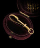 VICTORIAN 15CT GOLD LATGE SNAKE DOG CLIP