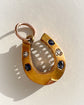 ANTIQUE DIAMOND & SAPPHIRE HORSESHOE PENDANT