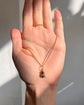 ANTIQUE GEM SET FLY PENDANT