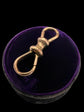 VICTORIAN 9CT GOLD DOUBLE DOG CLIP