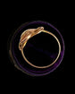 19TH CENTURY 18CT GOLD SNAKE RING