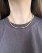 VICTORIAN 15CT GOLD SNAKE / BRAZILIAN LINK CHAIN