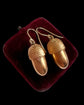 VICTORIAN 18CT GOLD ACORN EARRINGS
