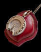 LARGE VICTORIAN SILVER HORSE HOOF LOCKET