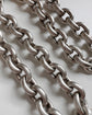 ANTIQUE CHUNKY SILVER CABLE LINK CHAIN