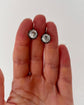 GEORGIAN PASTE SINGLE STONE EARRINGS