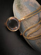 VICTORIAN ROCK CRYSTAL & 18CT GOLD LOCKET