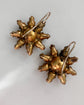 19TH CENTURY FACETED PASTE STAR EARRINGS