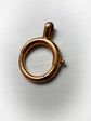 MEDIUM SIZE CHUNKY FRENCH 18CT GOLD BOLT RING