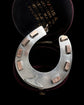 VICTORIAN MIXED METAL HORSESHOE PENDANT