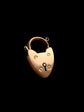 VICTORIAN 15CT GOLD HEART PADLOCK