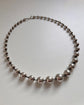 VICTORIAN CHUNKY SILVER BEAD CHAIN