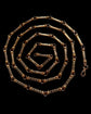 EARLY 19TH CENTURY 18CT GOLD & SWISS ENAMEL CHAIN