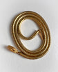 VICTORIAN 15CT GOLD SNAKE / BRAZILIAN LINK CHAIN