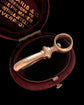 SUPERSIZED ANTIQUE 9CT GOLD LOCKING DOGCLIP
