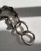 VINTAGE LARGE SCALE SILVER CHAIN EXTENDER / CLASP