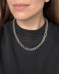 VICTORIAN SILVER CHUNKY BELCHER COLLAR