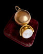 VICTORIAN 15CT GOLD ORB WITH HIDDEN SWIVEL SEAL