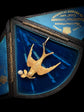 VICTORIAN 15CT GOLD SWALLOW BIRD PENDANT