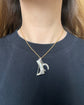 SILVER RIDING BOOT & HORSESHOE PENDANT