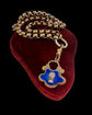 VICTORIAN 18CT GOLD PADLOCK WITH DIAMOND LOCK