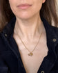 ANTIQUE 9CT GOLD PIG & ACORN PENDANT