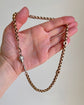 ANTIQUE SILVER ACORN & DOG CLIP CHAIN EXTENDER / BAIL