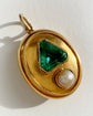 ANTIQUE EMERALD PENDANT