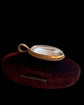 VICTORIAN LARGE ROCK CRYSTAL & 18CT GOLD PENDANT