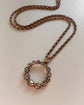 EARLY 19TH CENTURY DIAMOND CIRCLE PENDANT