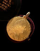 ANTIQUE BLUE JOHN AND 18TH CENTURY SPADE GUINEA LOCKET PENDANT