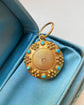 VICTORIAN 15CT GOLD & TURQUOISE LOCKET